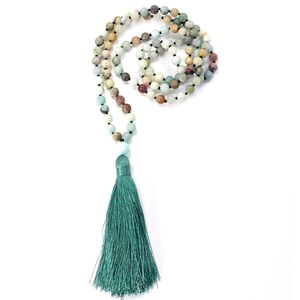 festival jewelry, mala beads, boho jewelry, tassel